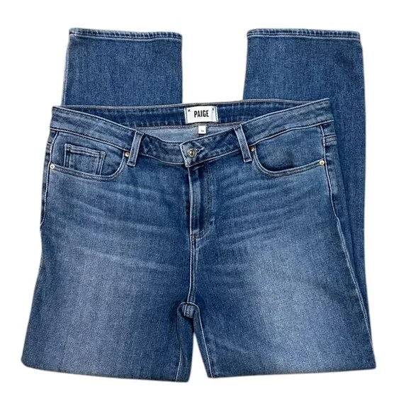 Paige Denim Amber Straight Jean Medium Wash - Picture 1 of 5
